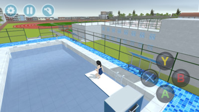 樱花校园模拟器英文版截图3