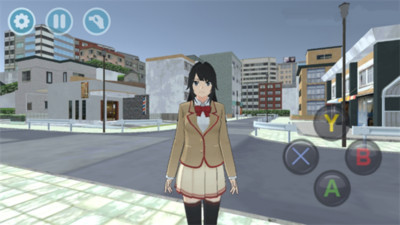 樱花校园模拟器英文版截图1